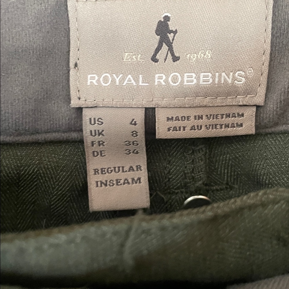 Royal Robbins Olive Trousers